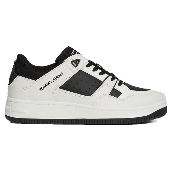 Tommy Hilfiger Leather Fine Cleat Cupsole Basketball Trainers